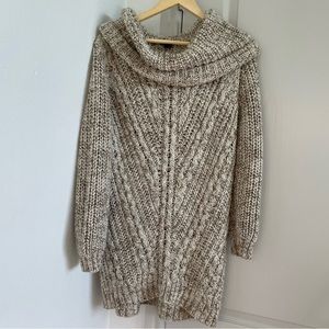 Over size Long Knit Sweater